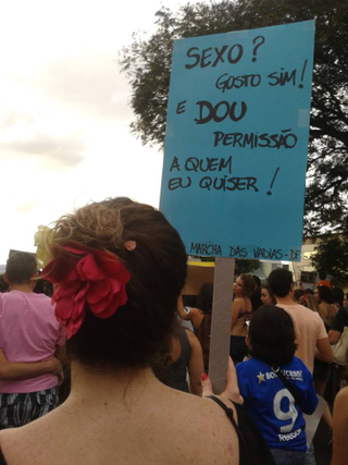 Illustration for article titled Slut Walk - Brasília, Brazil.